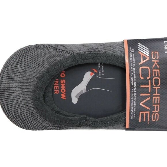 skechers Womens Invisible No Show Liners Socks 8 p - Picture 7 of 12